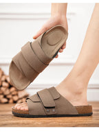Brand Men Women Sandals Summer Designer Couple Cork Clogs Sandals Luxury Classic Unisex Mules Beach Slide With Adjustable Buckle Lootquake LLC