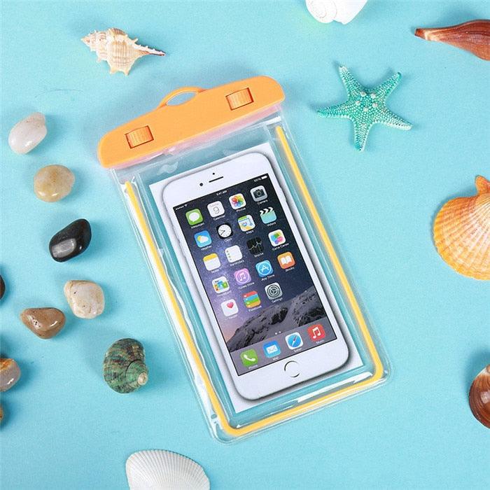 Waterproof Phone Case Universal Mobile Cover case For iPhone 13 Pro Max Phone Bag Underwater Case Phone Plastic Waterproof Underwater Pouch for Mobile Phone Case & Strap Stevvex