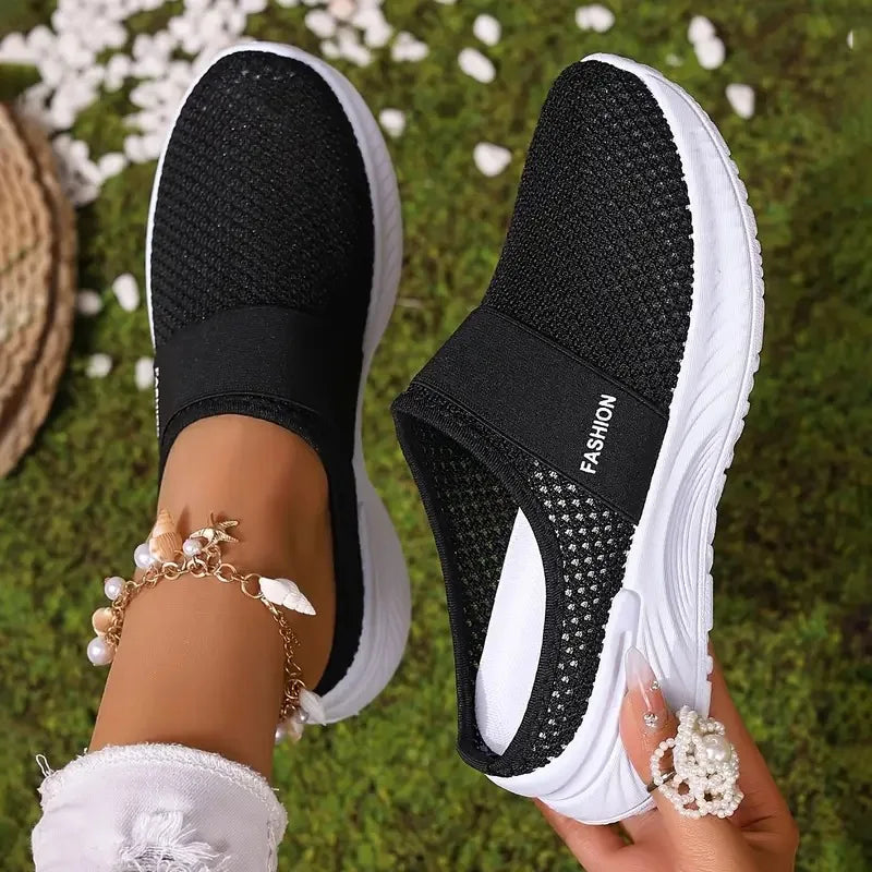 Summer Women Casual Shoes Low Upper Sandals Slip On Female Flat Slippers Outdoor Solid Color Ladies Loafers Sneakers Big Size Lootquake LLC