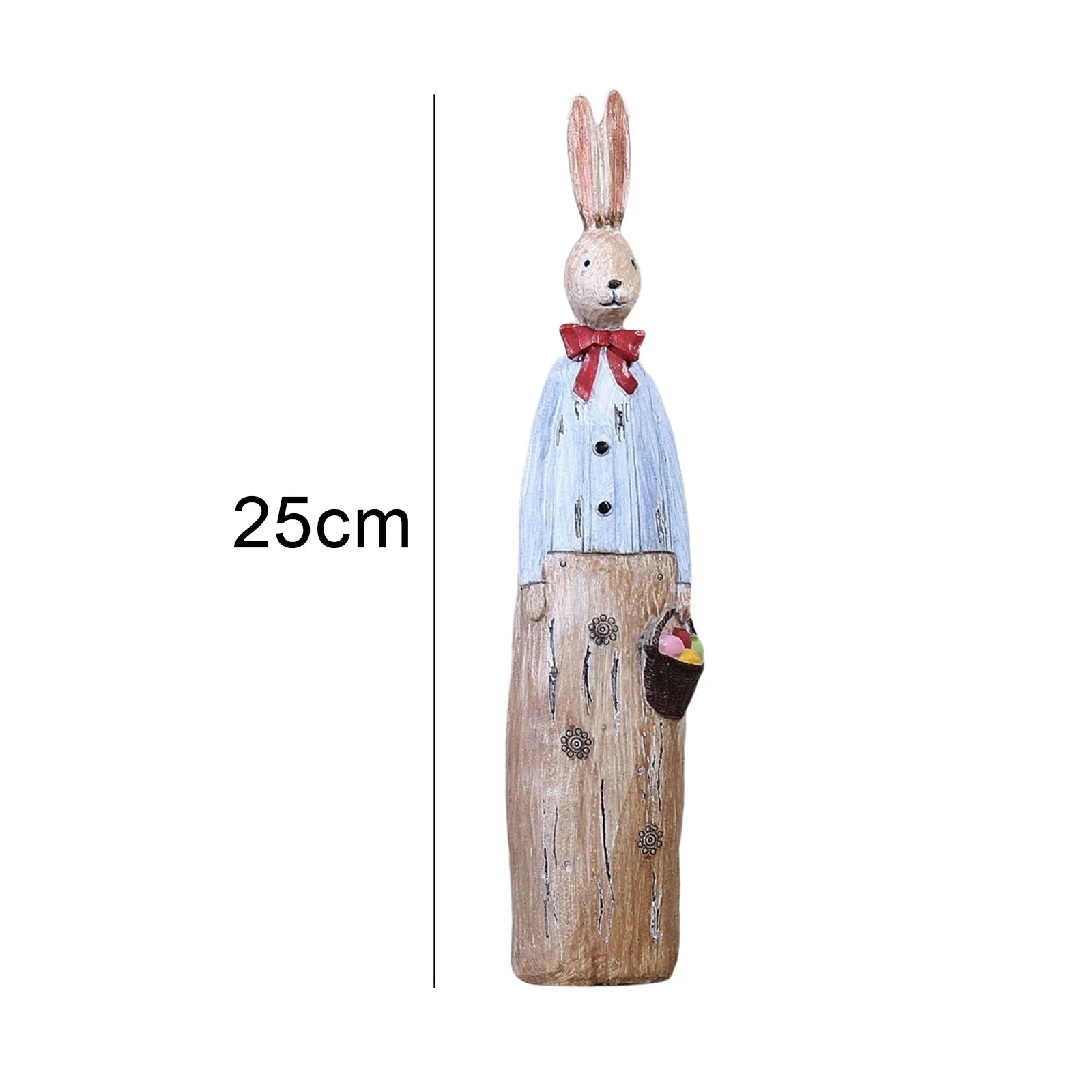 Cute Rabbit Statue Home Decor Bunny Easter Party Supplies Wedding Gift Craft Animal Bookshelf Bunny Sculpture Easter Decor