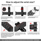 Apple Watch Stainless Steel Band - Premium Metal Bracelet