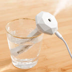 LED Lamp Air Humidifier USB Essential Oil Diffuser Car Purifier Aroma Anion Mist Maker with Romantic Light Portable Humidifier Lootquake LLC