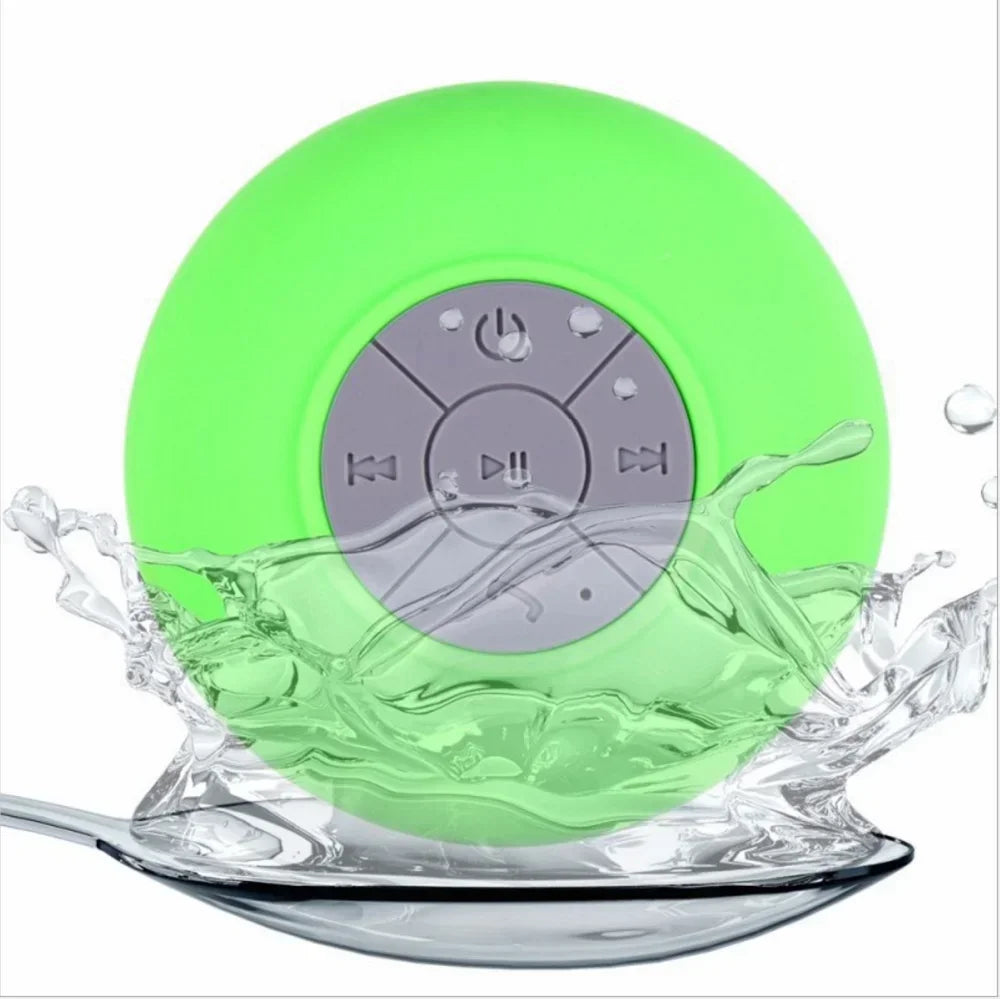 Wireless Bluetooth Waterproof Speaker With Suction Cup Sound For Car, Shower Sound Lootquake LLC