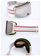 Ski Snowboard Goggles Women Men Skiing Eyewear Mask UV 400 Snow Double Anti-Fog Cylindrical - SJB-DIAMOND ELITES
