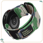 Motorola Moto Smartwatch Band - Quick Release Nylon Sport Strap Camouflage