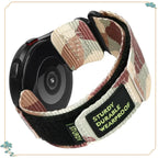 Motorola Moto Smartwatch Band - Quick Release Nylon Sport Strap Camouflage
