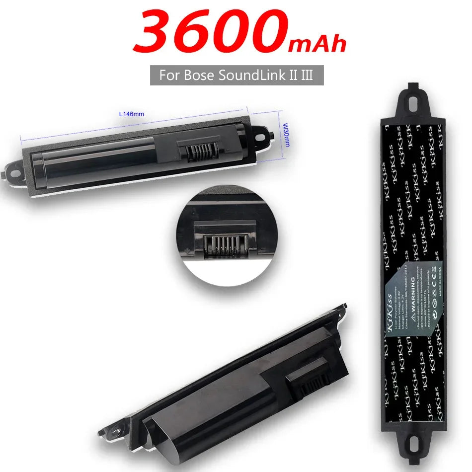 Bluetooth Speaker Battery 359495 359498 330105 404600 3600mAh For Bose Soundlink Bluetooth Mobile Speaker II Soundlink Iii Lootquake LLC