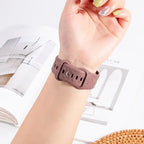 Apple Watch Silicone Band - Floral Engraved - Stylish Design - SJB-DIAMOND ELITES