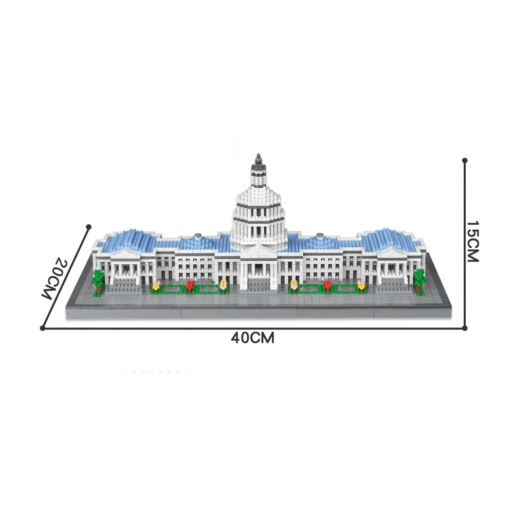 Statue of Liberty Building Block Model: Exquisitely Detailed Replica, Engaging DIY Assembly, Perfect Gift & Decor Lootquake LLC