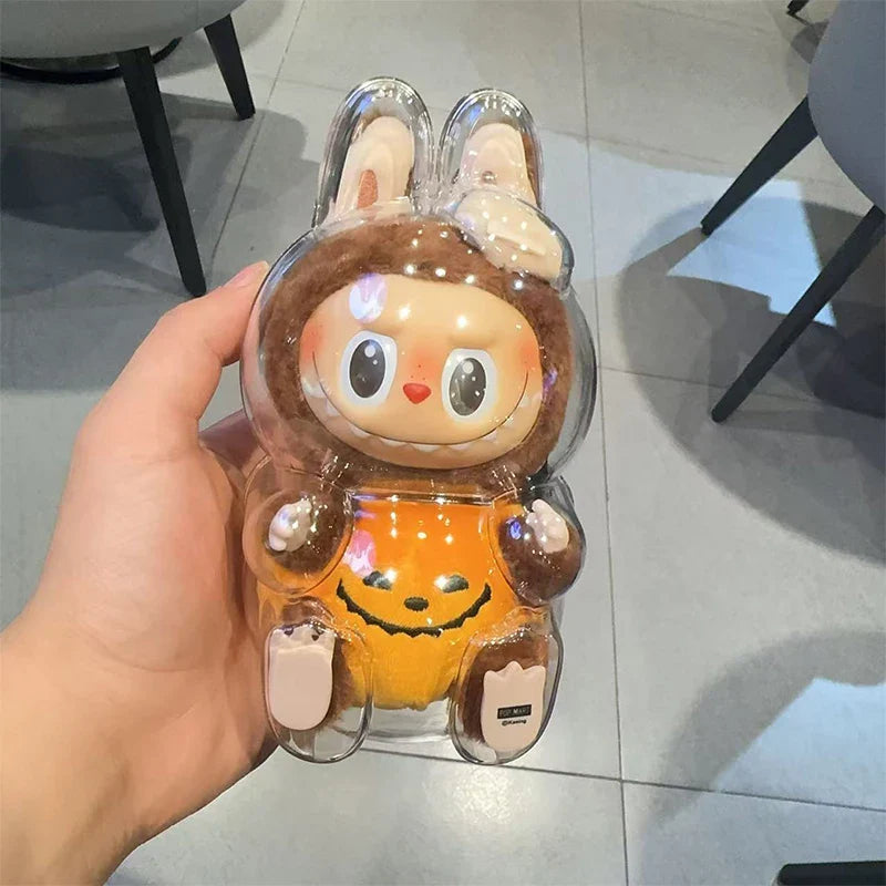 LABUBU Have A Seat Transparent Case Labubu Plastic Case Backpack Charms Lootquake LLC