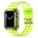 Apple Watch Clear Silicone Band - Durable Comfortable Strap - SJB-DIAMOND ELITES