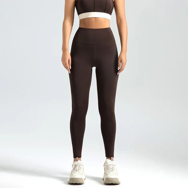 ElevateFit High-Waist Shaping Yoga Leggings - SJB-DIAMOND ELITES