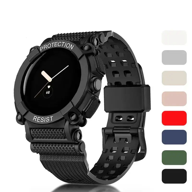 Google Pixel Watch Protective Case & Strap - Durable Design BandsCo Straps