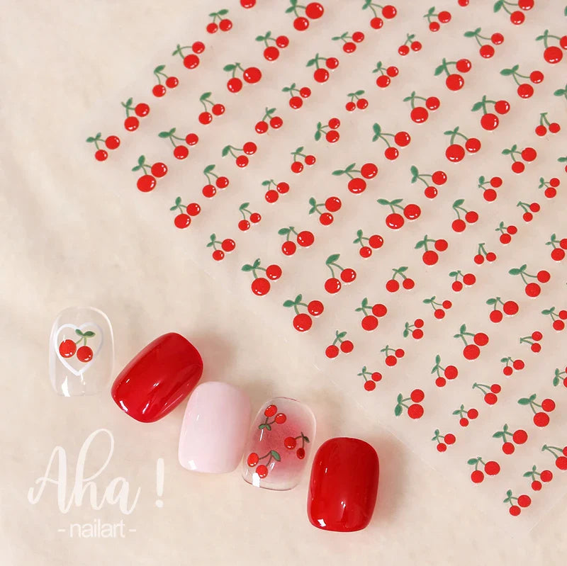 42Model Sticker Nail Decal 3D Adhesive Patch,Smile/Animal/Flower Nail Art Decorations Manicure Sticker Easter Day Design Decal- Lootquake LLC