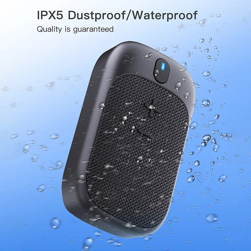 Wearable Bluetooth Speaker Outdoor Speaker Portable Bluetooth Call Speaker with Magnetic Bracket  for Biking, Hiking, Running Lootquake LLC
