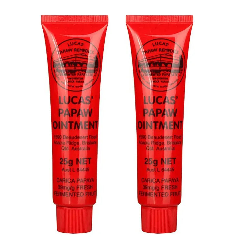Face Care Lucas Papaw Ointment Balm Lipstick Moisturizing Anti Drying Multifunctional Hydrating Universal Cream Lip Balm Oil 25g Lootquake LLC