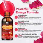 BEWORTHS Vitamin B12 and Vitamin D3 Drink Vitamin Complex Supplements Immune and Intestinal Digestive Health Brain &Heart Health Lootquake LLC