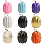 Halloween Pumpkin Decor Artificial Style Thanksgiving Day Dining Table Central Kitchen Decor Supplies Fall-Themed Wedding Decor Lootquake LLC