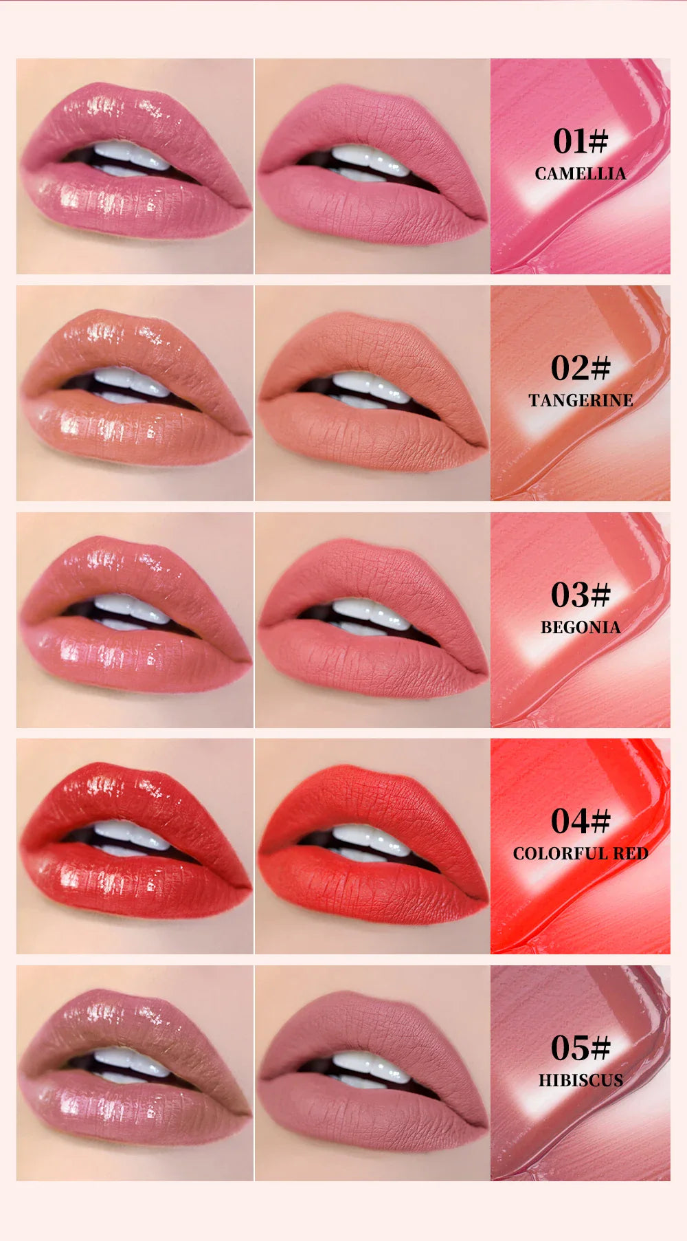 QIBEST 10 Colors Nude Matte Liquid Lipstick Waterproof Silky Lip Gloss Non-Stick Cup Lasting Purple Red Lip Tint Durable Makeup Lootquake LLC