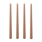 30CM Taper Candle 4 Pack - Home Interior Long Burning Dripless and Smokeless Candles Unscented - Valentines Candles for Home Lootquake LLC