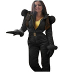 Womens Ski Wear Hoodie Jackets One-Piece - SJB-DIAMOND ELITES