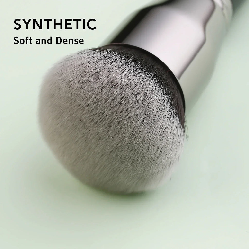 Black Foundation Make up Brush Cream Foundation buffing Makeup Brush Big Foundation Brush Synthetic Hair Face Makeup Tool Lootquake LLC