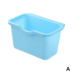 Kitchen Cabinet Door Hanging Trash Garbage Bin Can Rubbish Container Mini Waste Bins Household Rubbish Cleaning Tool Dustbin