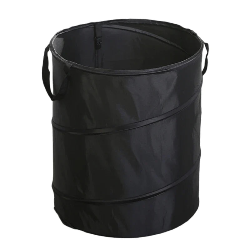 Folding Camping Trash Can Reusable Yard Waste Bag Portable Garbage Bin Container Dropshipping