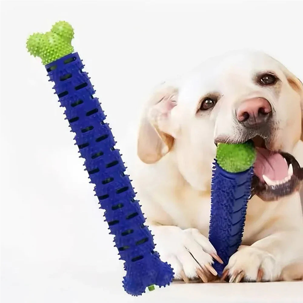 Dog Tooth Grinding Stick Food Grade Cleaning Massager Rubber Tooth Brush Chewing Toy Teeth Cleaning Pet with Slight Bite Force Lootquake LLC