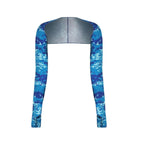 Ultra-thin Breathable Shawl Arm Sleeve Long Sun Protection Anti UV Hand Cover Warmer Outdoor Sports Unisex Anti-UV Golf Cooling Shawl Arm Sleeves Sun Protection Sleeve Shawl Women Outdoor Sports Arm Covers Stevvex