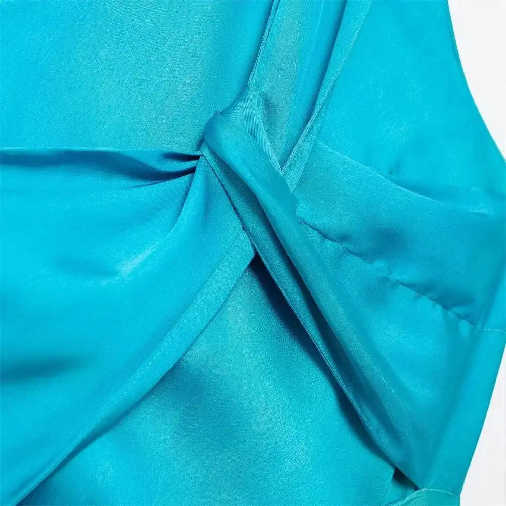 Gradient Long Dress Women Elegant One Shoulder Sleeveless Party Dress Female 2024 Summer Backless Tie-dye Lady Mermaid Robe