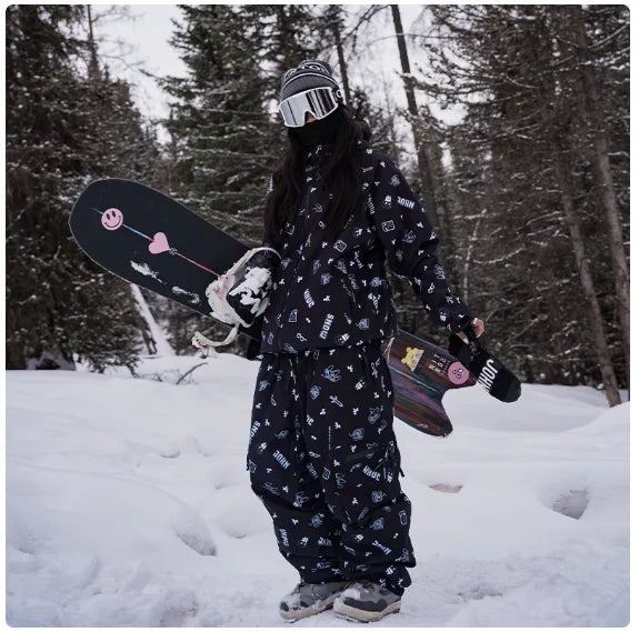JOHN SNOW Ski Suit Set Windproof Waterproof Warm Women's Skiing Pants - SJB-DIAMOND ELITES