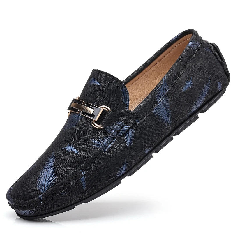 MAEDEF Men‘s High Quality Slip on Loafers 2024 Classics Fashion Leather Casual Male Shoe Comfortable Outdoor Driving Flats Shoes Lootquake LLC