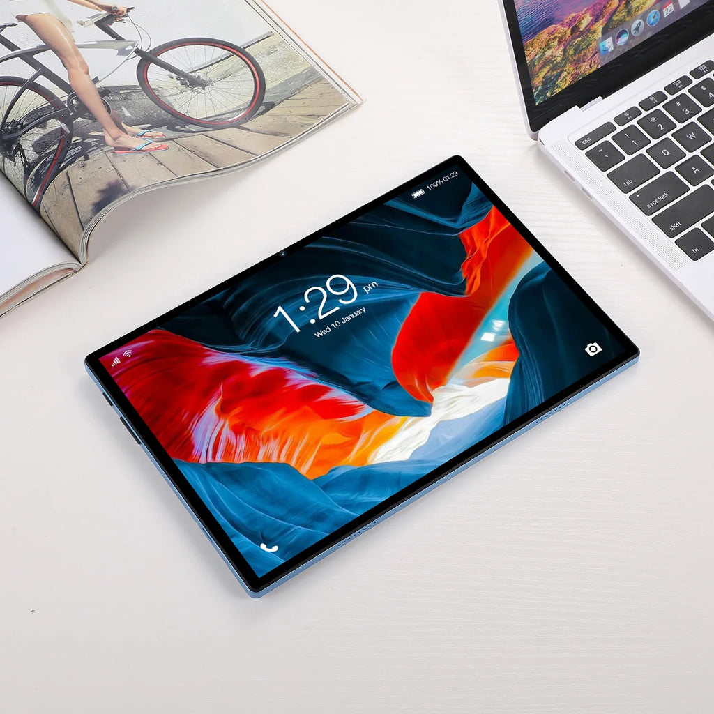 New 10.1 Inch Study Education Tablets Octa Core Dual SIM 4GB RAM 64GB ROM 3G Phone Call Bluetooth WiFi Google Tablet Pc 5000mAh Lootquake LLC