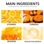 Vitamin c and turmeric hand wax mask for hands and feet, smoothing skin, gently cleansing hand mask, illuminating hand skin Lootquake LLC