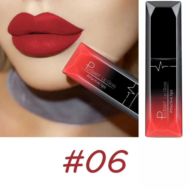 Best Lip Makeup 17 Color Sexy Matte Long Lasting Lipgloss Liquid Lipstick Lip Cream Lootquake LLC