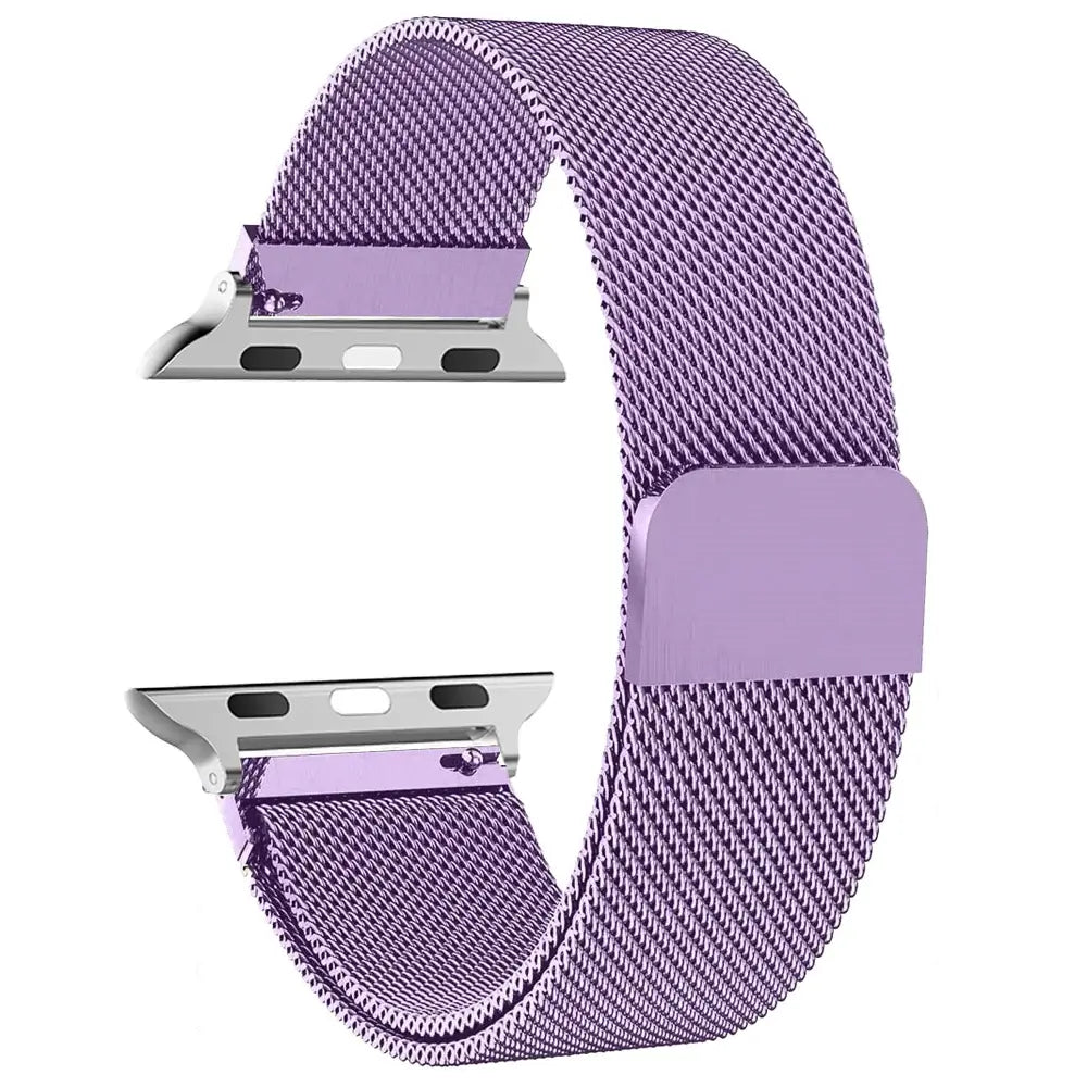 Apple Watch Stainless Steel Band - Elegant Magnetic Strap - SJB-DIAMOND ELITES