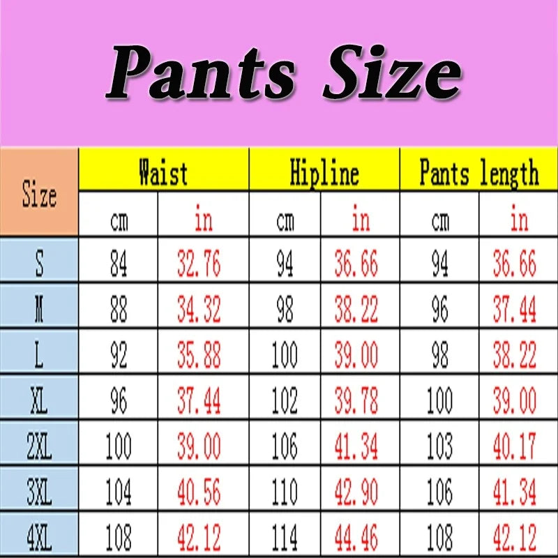 Women Cute Heart Printed Sweatpants THRIXINE