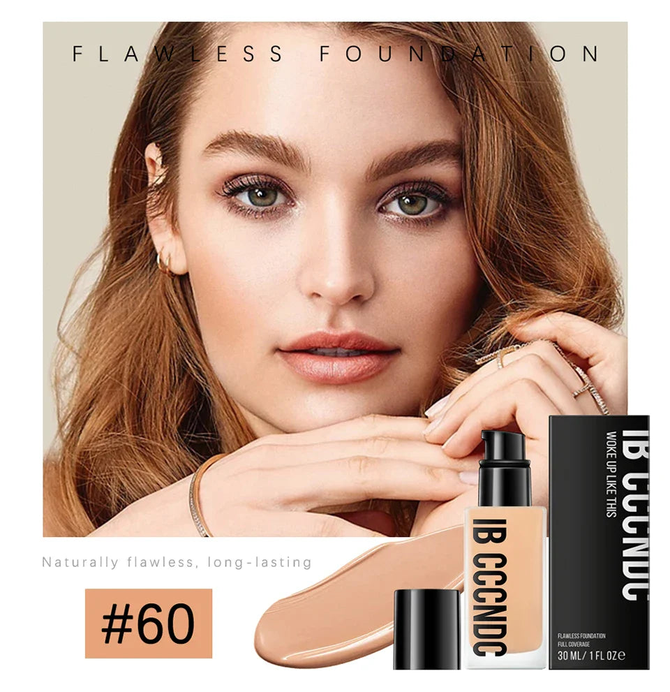 High Coverage Foundation Foundation Face Cream Cosmetic Foundations Makeup Waterproof Mist Korean Makeup Base Make Up Cc Bb Full Lootquake LLC