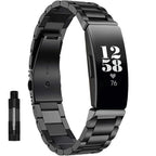 Fitbit Inspire 2, 1, HR Stainless Steel Strap - Elegant Metal Band