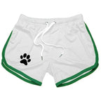 Summer fitness shorts Loose running shorts Men's jogging sports Breathable mesh shorts Thin trend men's three-quarter pants