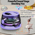 2025 New Portable Mini Bluetooth Speaker G200 RGB Lighting Magnetic Speaker BT5.3 Mini Sound Box 7 Hours Playback Phone Holder Lootquake LLC
