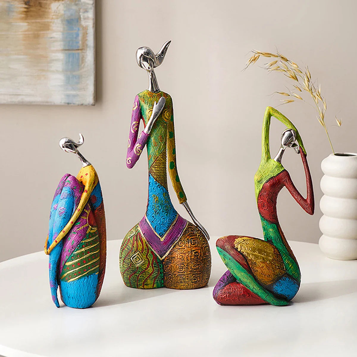Creative Abstract Home Decor Character Sculpture Living Room Modern Art Dolls Desktop Decorations Accessories Gifts Lootquake LLC