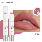 2-in-1 Nude Lipstick Matte Red Lip Balm Moisturizing 6 Colors Sandwich Lipstick Waterproof Long Lasting Non-stick Cup Lip Stick Lootquake LLC