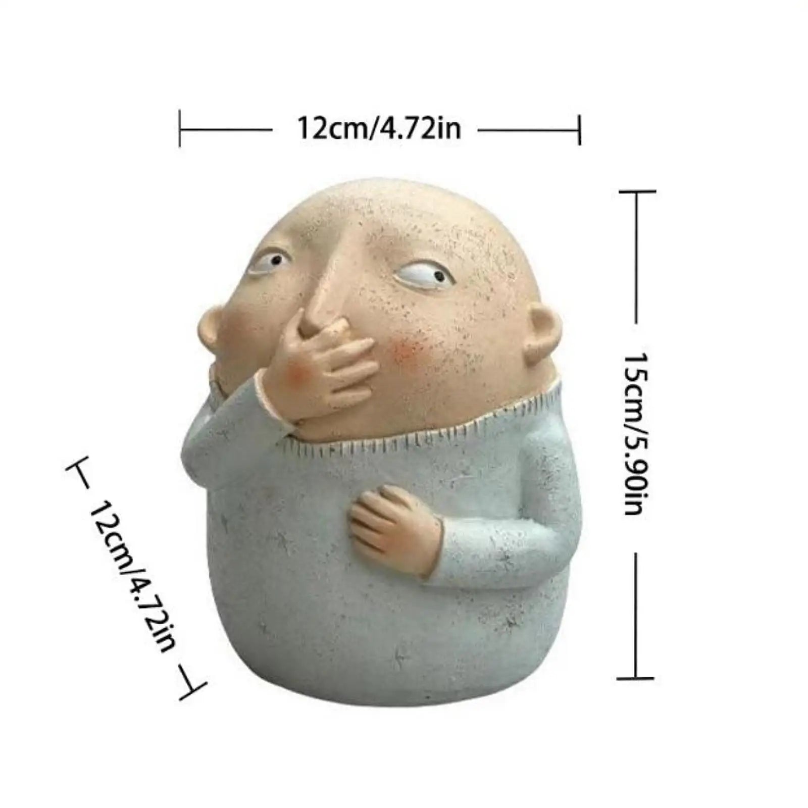 Resin Sculpture Boy Holding Nose Statue For Bathroom Funny Statue Weird Decor Creative Modern Resin Sculpture Gift Ornaments Lootquake LLC