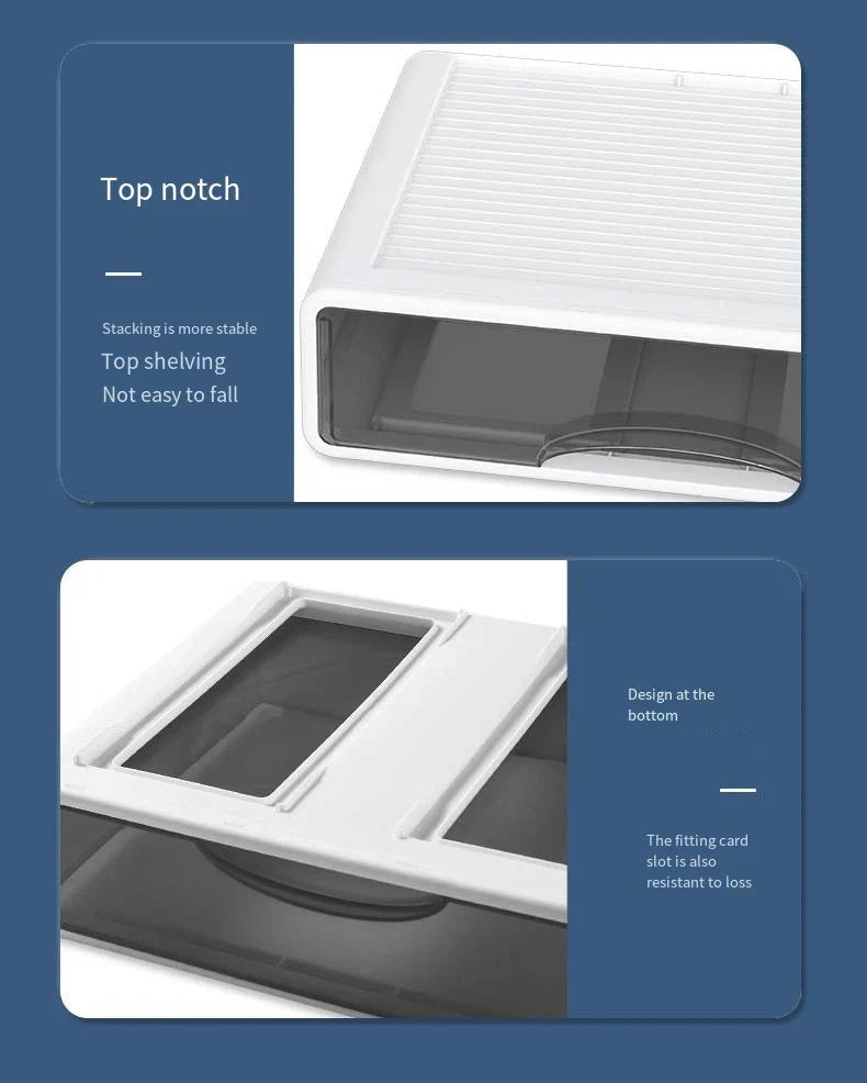 Storage Drawers Desk Organizer Box Desk Stationery Drawer Storage Toiletries Organizer Box Clutter Desk Shelving Home Storage Lootquake LLC
