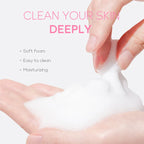 Vitamin C Facial Cleanser Skin Deep Cleansing Moisturizing Blackhead Removal skincare Face Wash Foam Face Cleanser Skin Care Lootquake LLC