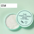 3 color facial loose powder, waterproof oil control honey powder, long-lasting makeup powder with powder puff Lootquake LLC
