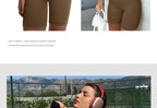 Seamless One-Piece Short Yoga Sportswear THRIXINE