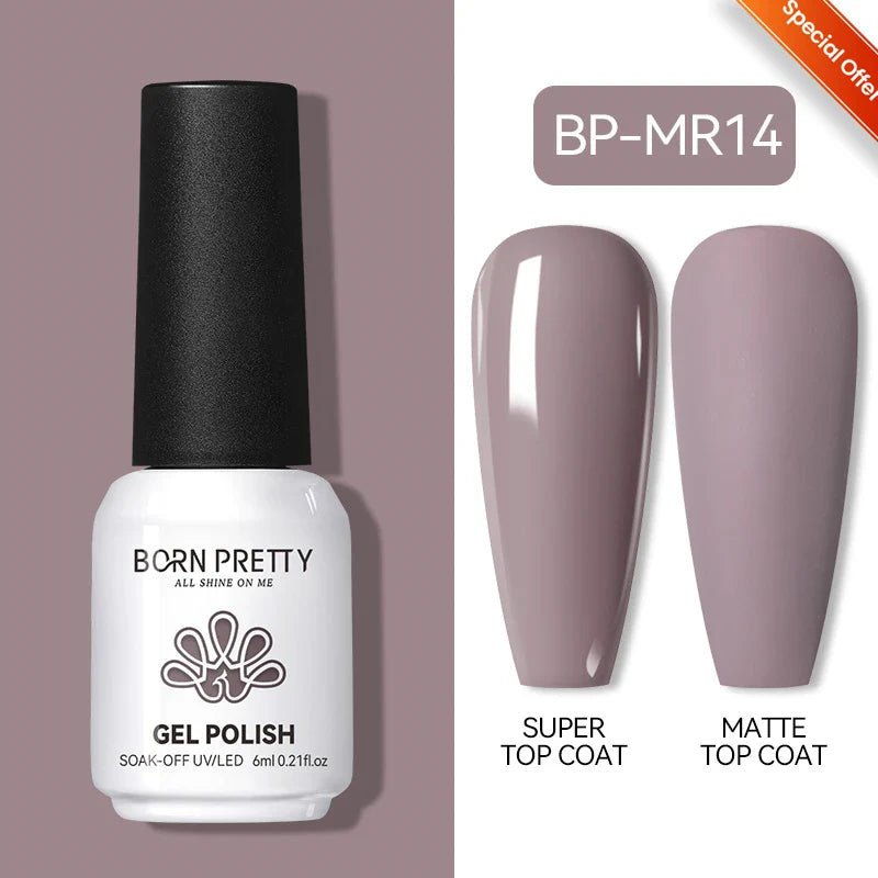 BORN PRETTY 10ml Reflective Glitter Gel Nail Polish Carat Mirage Sparkling Color Shine UV LED Soak Off Semi-Permanant Varnish Lootquake LLC